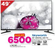 Skyworth 49" Digital LED TV