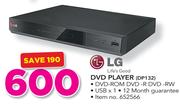 LG DVD Player DP132
