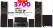 Sinotec 5.1 Home Theatre System AV-168-SP-168