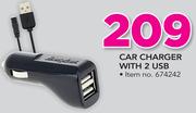 Energizer Car Charger With 2 USB