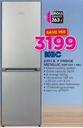 KIC 239Ltr B F Fridge Metallic KBF525 1 ME
