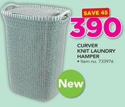 Curver Knit Laundry Hamper