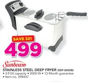 Sunbeam Stainless Steel Deep Fryer SDF-8502B