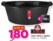 Big Jim 150Ltr Ova L Bath