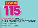 Sheraton Single Quilt Mattress Protector