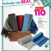 Mainstays Assorted Double Cotton Throw