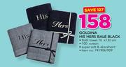 Goldina His Hers Bale Black