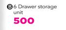 Addis 6 Drawer Storage Unit