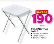 Folding Tray Table