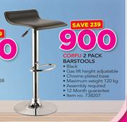 Corfu 2 Pack Barstools