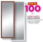 Home Habitz Dress Mirror-Each