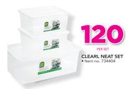 Clearl Neat Set-Per Set