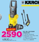 Karcher K3 20-120 Bar PRESSURE