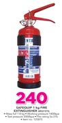 Safequip 1Kg Free Extinguisher MQ7375