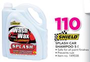 Shield Splash Car Shampoo-5Ltr