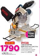 Ryobi 1200W Mitre Saw 210mm CMS-210A
