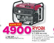 Ryobi Generator 2.7Kw RG-2700