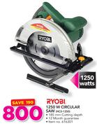Ryobi 1250W Circular Saw HCS-1250
