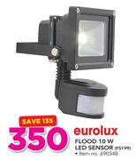 Eurolux Flood 10W LED Sensor FS199