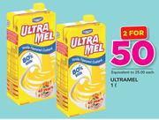 Ultramel Vanilla Flavoured Custard-2 x 1Ltr
