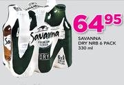 Savanna Dry NRB 6 Pack-330ml