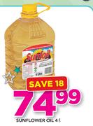 Sunflower Oil-4Ltr