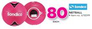 Sondico Netball-Each