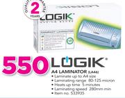 Logik A4 Laminator LA46