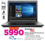 Lenovo Intel Celeron Notebook 4G 500 Ideapa