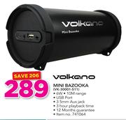 Volkano Mini Bazooka VK-30001-S11