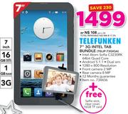 Telefunken 7" 3G Intel Tab Bundle TELIP-73GIQA