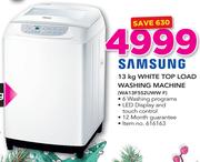 Samsung 13Kg White Top Load Washing Machine WA13F5S2UWW F