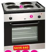 KIC 60Cm Stainless Steel Solid Hob