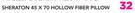Sheraton 45x70 Hollow Fiber Pillow