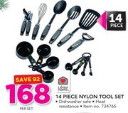 Always Home 14 Piece Nylon Tool Set-Per Set