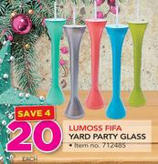Lumoss Fifa Yard Party Glass-Each
