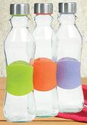 Consol Plastic Drinking Bottle With Straw And Lid