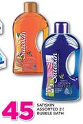 Satiskin Assorted Bubble Bath-2Ltr