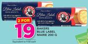 Bakers Blue Label Marie-2x200g
