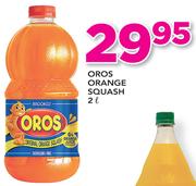 Oros Orange Squash-2Ltr