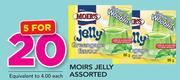 Moirs Jelly Assorted-For 5