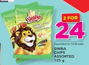 Simba Chips Assorted-2x125g