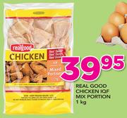 Real Good Chicken IQF Mix Portion-1Kg