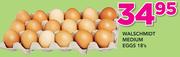 Walschmidt Medium Eggs-18's