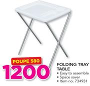 Folding Tray Table