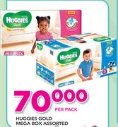 Huggies Gold Mega Box Assorted-Per Pack