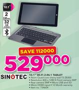 Sinotec 10.1" WiFi 2 In 1 Tablet