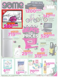 Game Tanzania : Dar-es-alaam (1 Dec - 14 Dec 2016), page 1