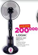 Logik Pedestal Mist Fan LB-FS-A