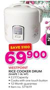 Westpoint 2.2Ltr Rice Cooker Drum(SHAPE 1 8L WT)